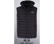 Жилетка мужская AZT, модель AZ214-8860 black демисезон