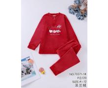 Пижама детская Brilliant, модель B70371-2 red зима