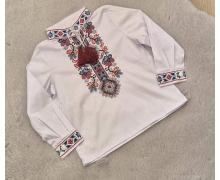 Вышиванка детская Limerense, модель LM169 white демисезон