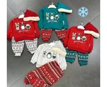 Костюм Спорт детский Baby Boom, модель 5538 red-green зима