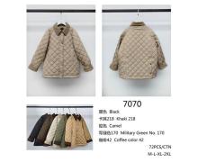 Куртка женская DGMD, модель 7070 black демисезон