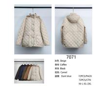 Куртка женская DGMD, модель 7071 black демисезон