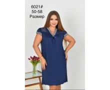 Ночнушка женская Brilliant, модель B6021 navy лето