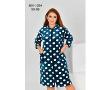 Халат женский Brilliant, модель B800-129 green демисезон