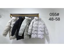 Куртка женская Modnulya, модель 055 l.grey зима