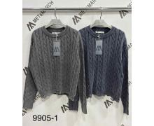 Свитер женский Met&March, модель 9905-1 l.grey зима