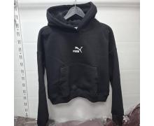 Худи женская Newe, модель N1202 yellow зима