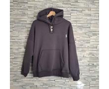 Худи женская Newe, модель N3100 d.grey зима