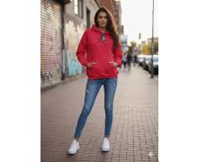 Худи женская Newe, модель N34 red зима