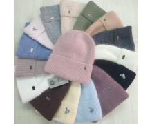 Шапка женская Candy, модель CN1901 mix зима