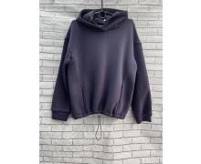 Батник женский Valentina, модель 2 black зима