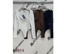 Боди женский Met&March, модель 2614 brown демисезон