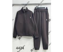 Костюм Спорт женский Delviago, модель 4424 black зима