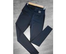 Лосины женские Sport style, модель 7000-1-1 black зима