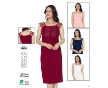 Ночнушка женская Cotpark, модель 10658 red лето