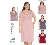 Ночнушка женская Cotpark, модель 13344 grey лето