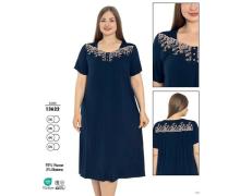 Ночнушка женская Cotpark, модель 13622 navy лето