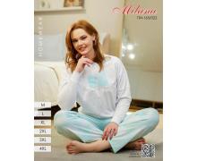 Пижама женская Imlion, модель 165-022 l.grey зима