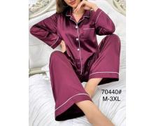 Пижама женская Romeo life, модель 70440 wine демисезон