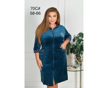 Халат женский Romeo life, модель 70C navy демисезон
