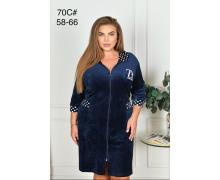 Халат женский Romeo life, модель 70C navy демисезон