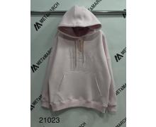 Худи женская Met&March, модель 21023 pink зима