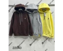 Худи женская Met&March, модель 22040 yellow зима