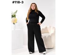 Штаны женские BAT, модель 118-3 black зима