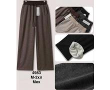 Штаны женские Minh, модель 4983 brown зима