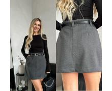 Юбка женская Sofi Cor, модель 9048-1 d.grey демисезон