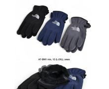 Перчатки мужские Descarrilado, модель A7-03 mix зима