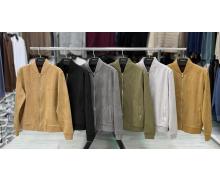 Кофта мужская Vip Stendo, модель 72025 khaki демисезон