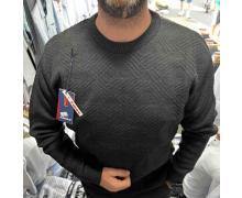 Свитер мужской Nik, модель 56860 khaki зима