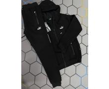 Костюм Спорт мужской Alex Clothes, модель 13100 black зима