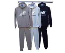 Костюм Спорт мужской Delviago, модель DL615 l.grey зима