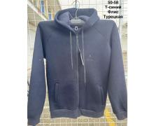 кофта спорт мужская Minh, модель MH419 navy зима