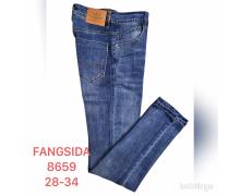 Джинсы подросток God Baron, модель 8659 blue демисезон