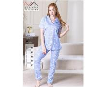 Костюм женский Samo, модель V948 l.blue лето