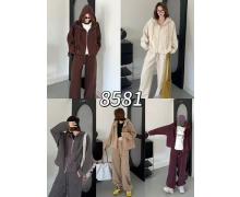 Костюм Спорт женский Major, модель 8581 milk зима