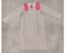 Ночнушка женская Samo, модель 483 white-coral зима