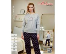 Пижама женская Samo, модель 165-026 grey зима