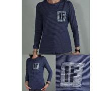 Свитер женский Samo, модель SO169 navy демисезон