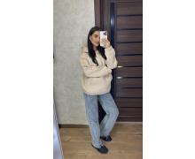 Худи женская Valentina, модель 1 beige зима