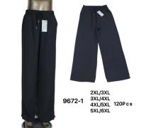 Штаны Спорт женские Kenalin, модель 9672-4 black демисезон