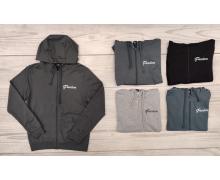 Кофта Спорт мужская Samo, модель 806-1 black демисезон