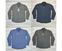 Рубашка мужская Samo, модель 4145-1 brown демисезон