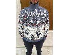 Свитер мужской Nik, модель 56914 grey зима