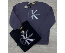 Свитер мужской Verton, модель W2625 d.grey зима