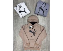 Худи мужские Verton, модель W2610 beige зима