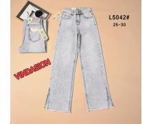 Джинсы женские Vindassion, модель L5042 l.grey демисезон